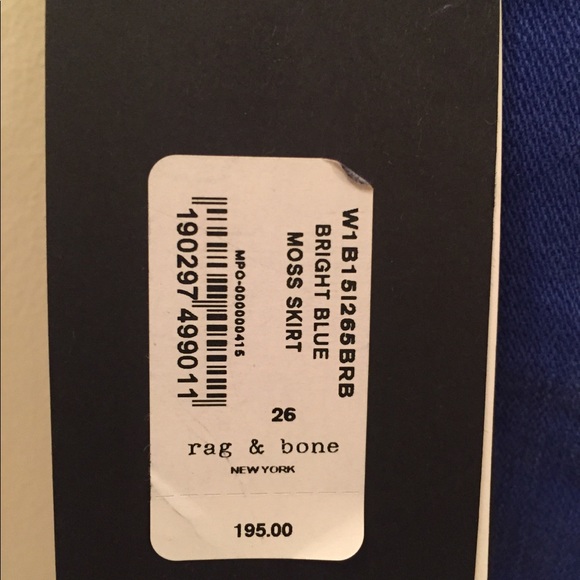 Rag & bone denim skirt - Picture 6 of 7